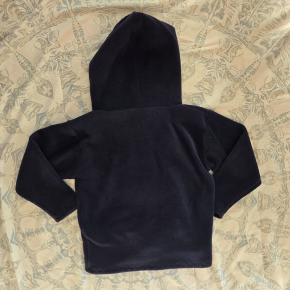 WACKY Fleece Snowman Applique Hooded Pullover 4 -5 youth - Picture 2 of 8